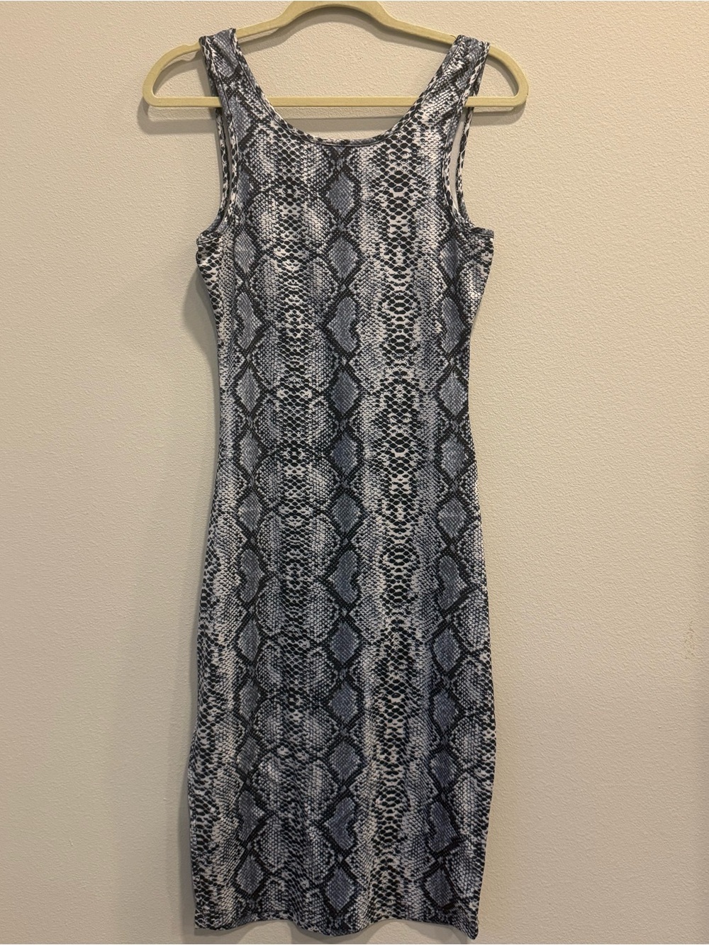 Snake Print Bodycon Dress - Picture 2 of 2